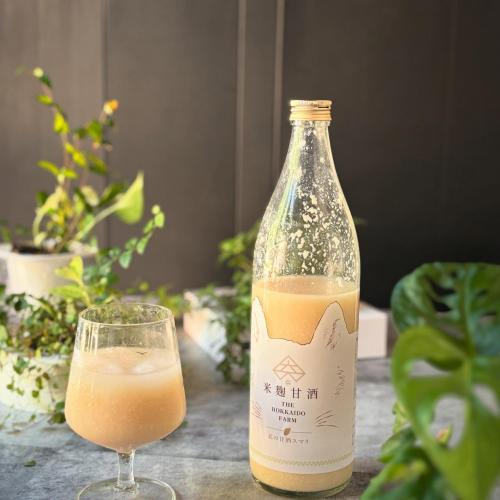 【新登場】美味しくなってリニューアル！ 北の甘酒スマリ 900ml×1本